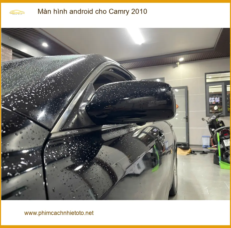 Anh Khải lắp màn hình Android cho Camry 2010 tại Quận 9 vì màn zin cũ, ít tính năng ảnh thực tế 3