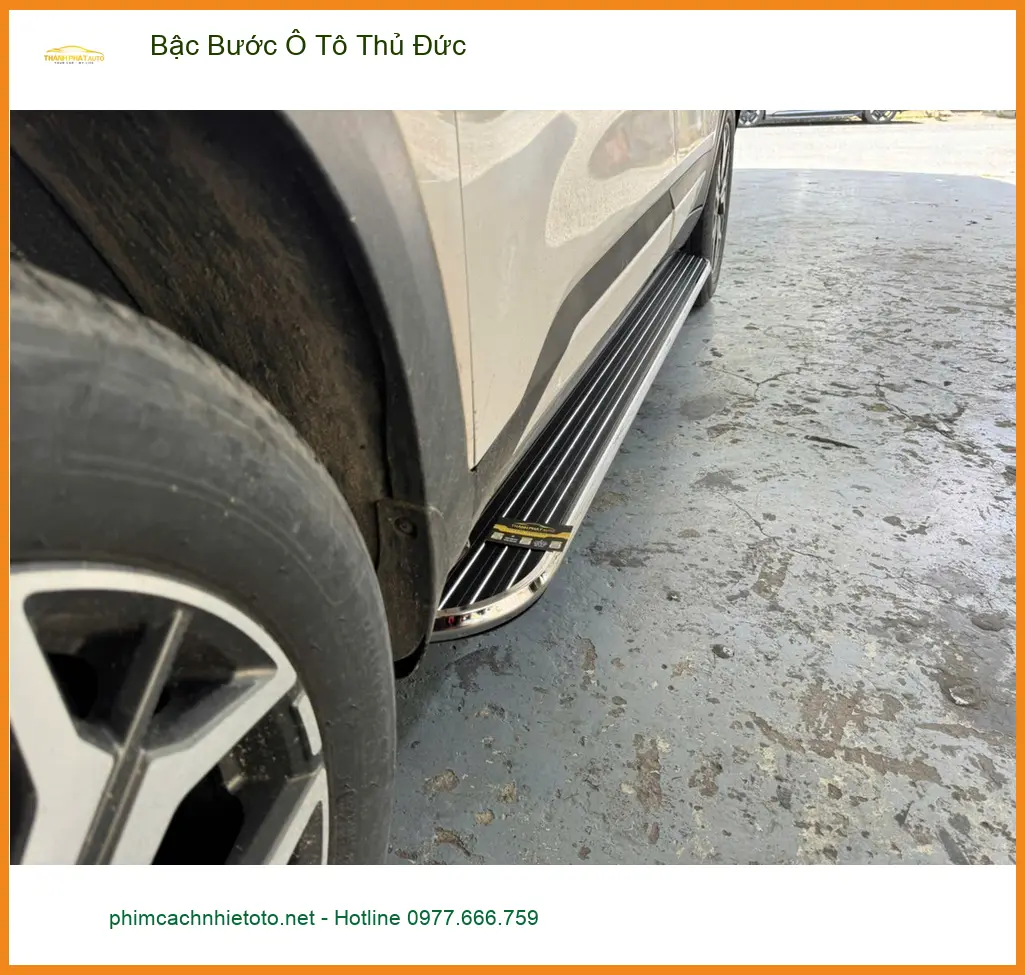 Anh Trọng lắp Bậc Bước Ô Tô cho Hyundai Creta tại Thủ Đức để tiện lên xuống xe hơn ảnh thực tế 2