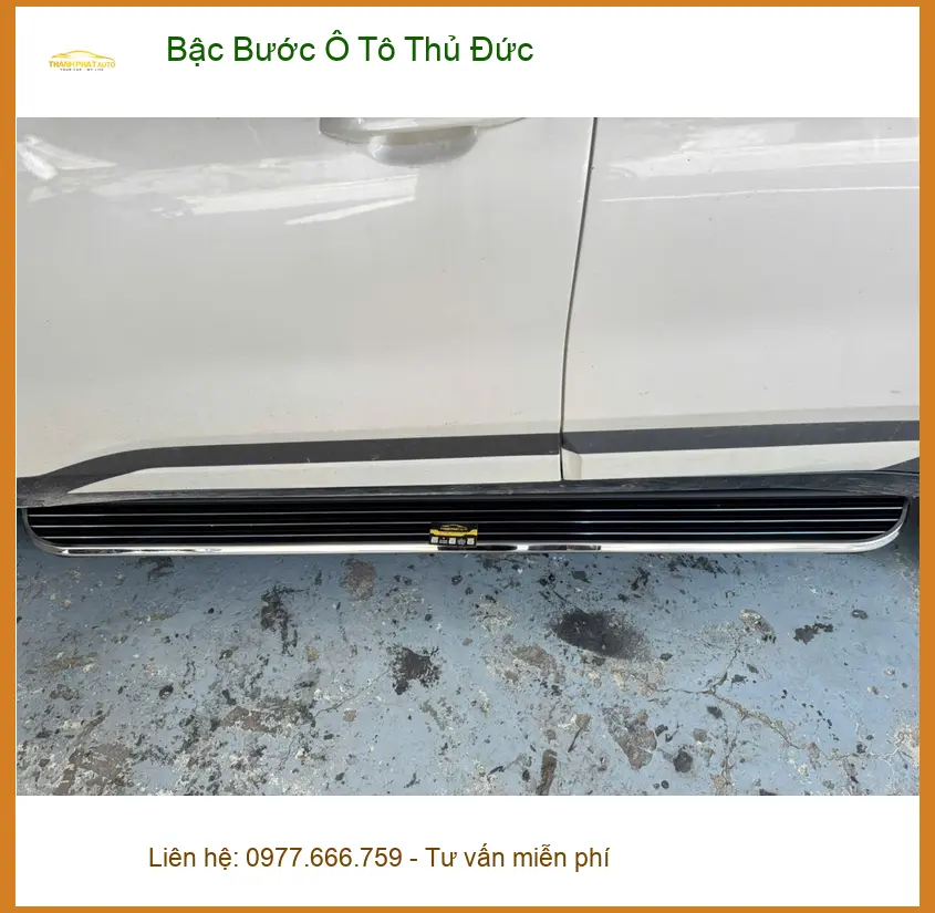 Anh Trọng lắp Bậc Bước Ô Tô cho Hyundai Creta tại Thủ Đức để tiện lên xuống xe hơn ảnh thực tế 3