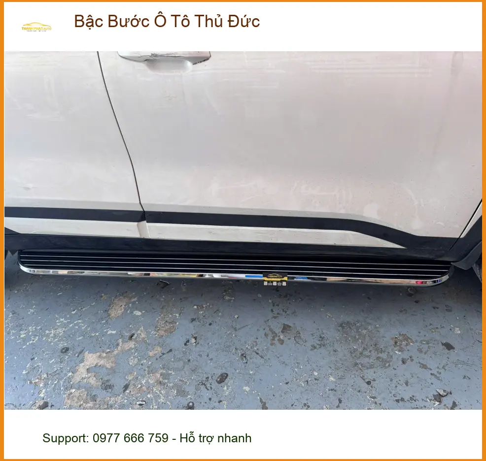 Anh Trọng lắp Bậc Bước Ô Tô cho Hyundai Creta tại Thủ Đức để tiện lên xuống xe hơn ảnh thực tế 4