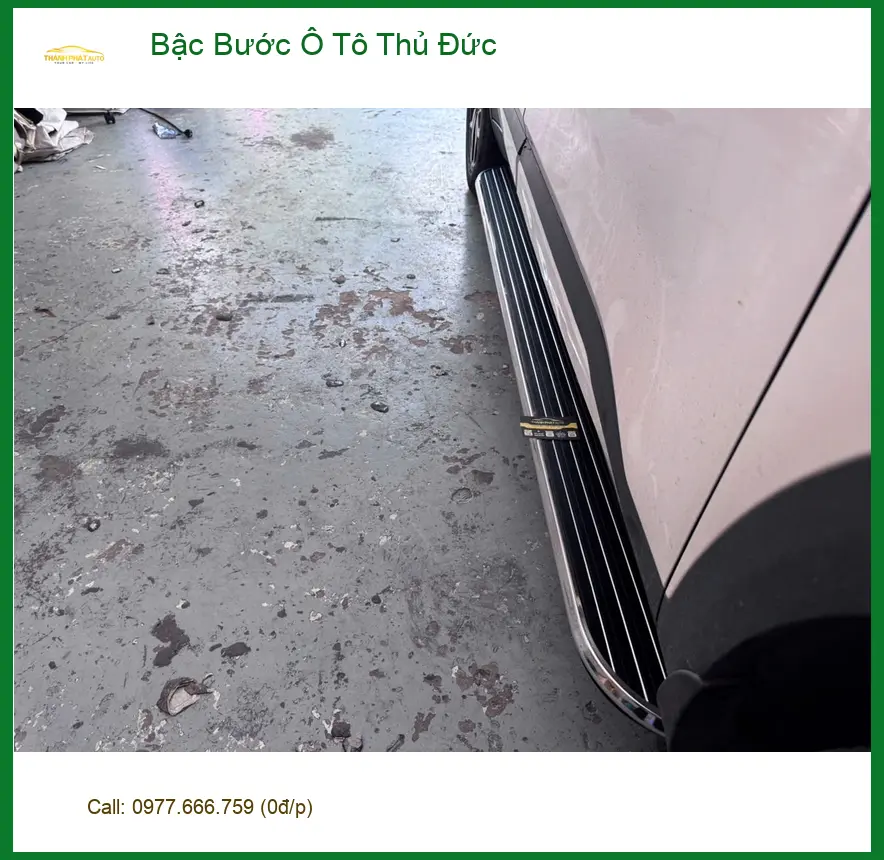 Anh Trọng lắp Bậc Bước Ô Tô cho Hyundai Creta tại Thủ Đức để tiện lên xuống xe hơn ảnh thực tế 5