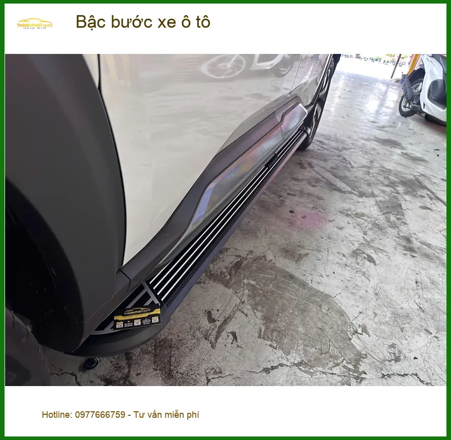 Anh Khang lắp bậc bước xe ô tô cho VinFast Lux SA an toàn hơn tại Quận 3 ảnh thực tế 4