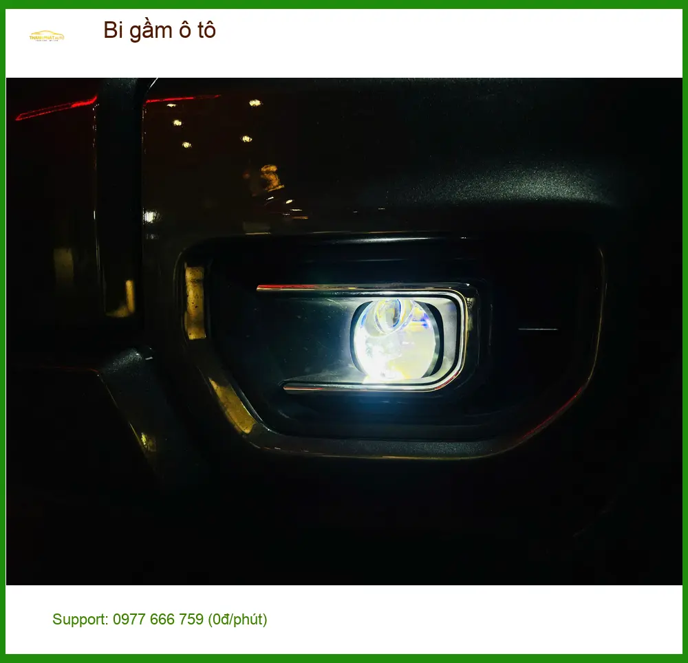 Anh Khang độ bi gầm ô tô Hyundai Accent tại Tân Bình vì đèn zin yếu sáng ảnh thực tế 4
