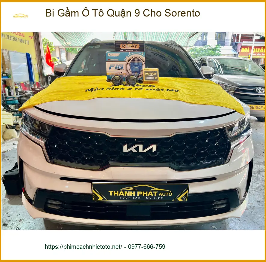 Anh Khải độ Bi Gầm Ô Tô cho Sorento tại Quận 9, Thủ Đức an toàn hơn
