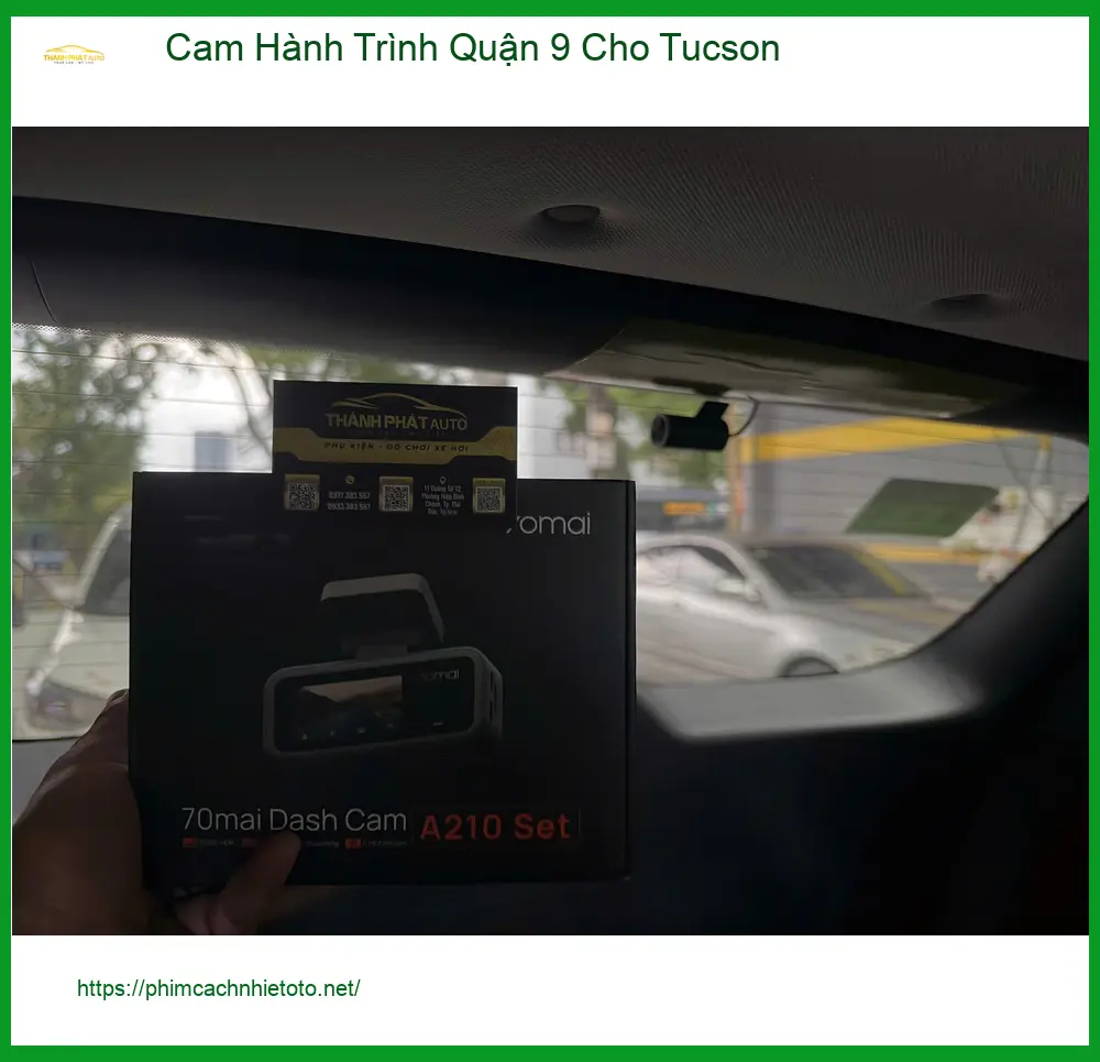 Anh Khải lắp camera hành trình cho Hyundai Tucson tại Quận 9 để an tâm di chuyển đường xa ảnh thực tế 2