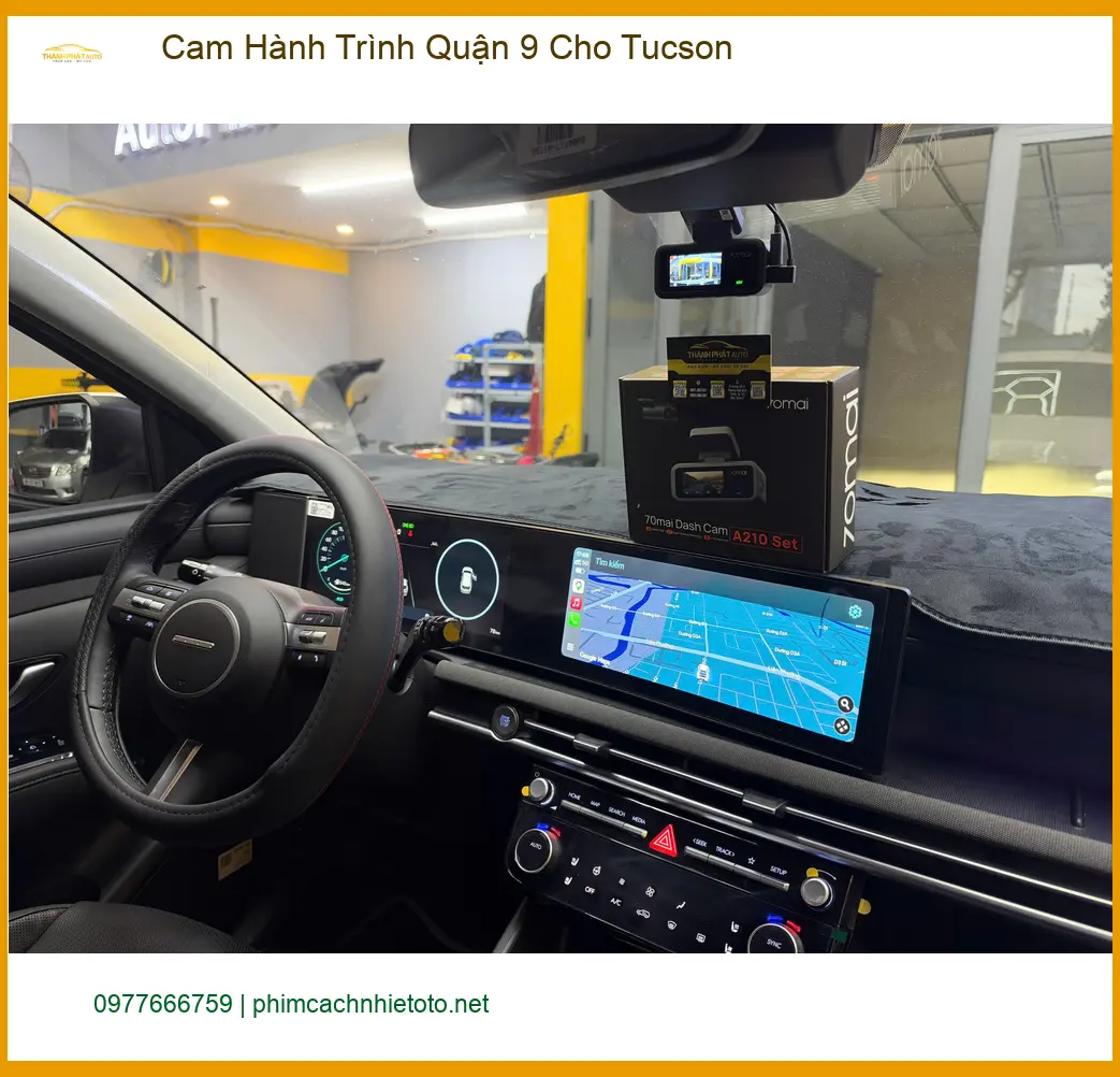 Anh Khải lắp camera hành trình cho Hyundai Tucson tại Quận 9 để an tâm di chuyển đường xa ảnh thực tế 3