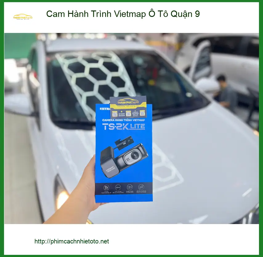 Anh Minh lắp Cam Hành Trình Vietmap Ô Tô cho Hyundai Accent tại Quận 9