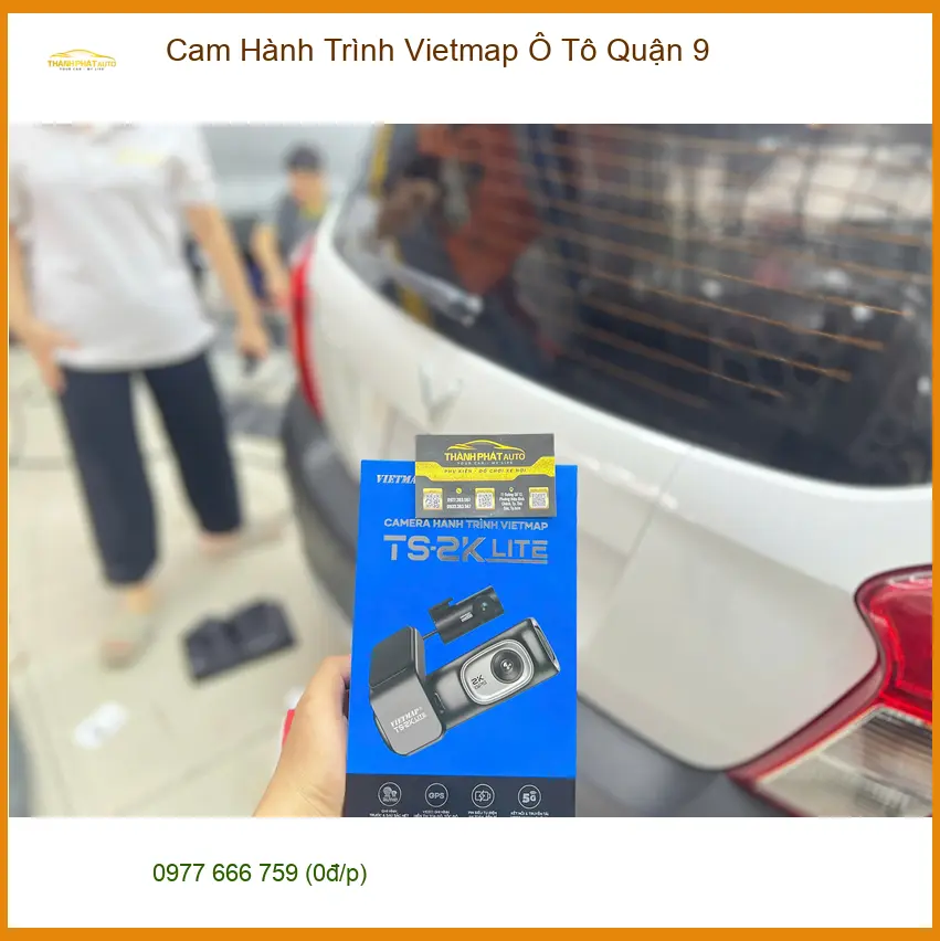 Anh Minh lắp Cam Hành Trình Vietmap Ô Tô cho Hyundai Accent tại Quận 9 ảnh thực tế 3