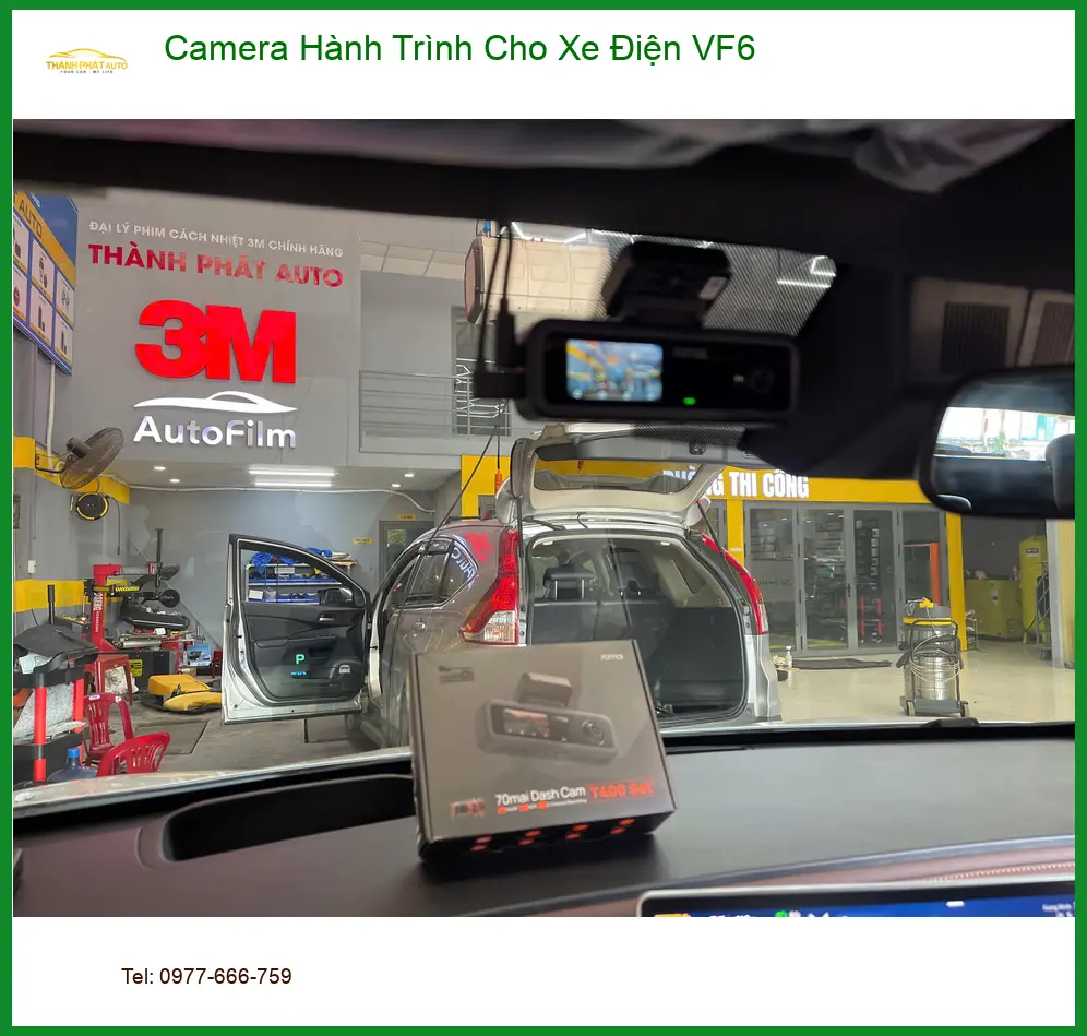 Anh Tấn lắp Camera Hành Trình cho VinFast VF6 tại Quận 9 để ghi lại mọi cung đường ảnh thực tế 2