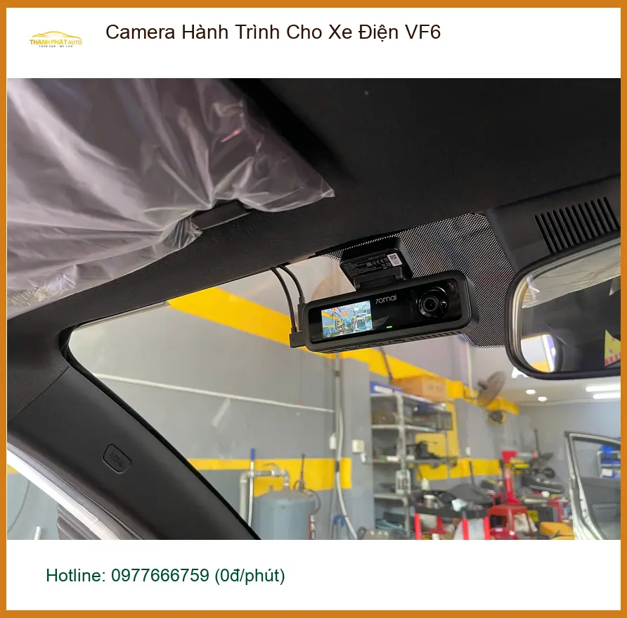 Anh Tấn lắp Camera Hành Trình cho VinFast VF6 tại Quận 9 để ghi lại mọi cung đường ảnh thực tế 4