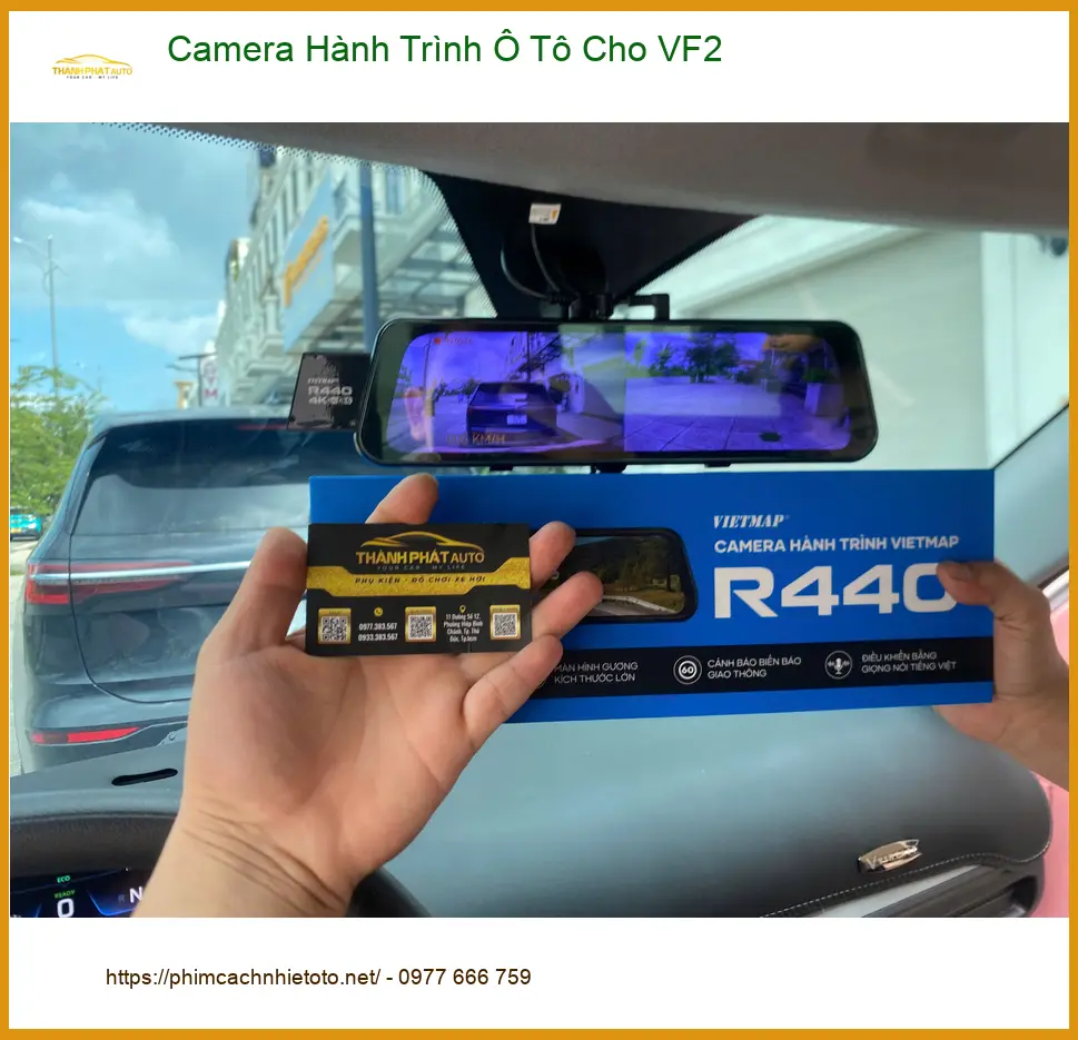 Dịch vụ Lắp Camera Hành Trình Ô Tô VinFast VF2 Quận 9 Uy tín Giá Tốt ảnh thực tế 2