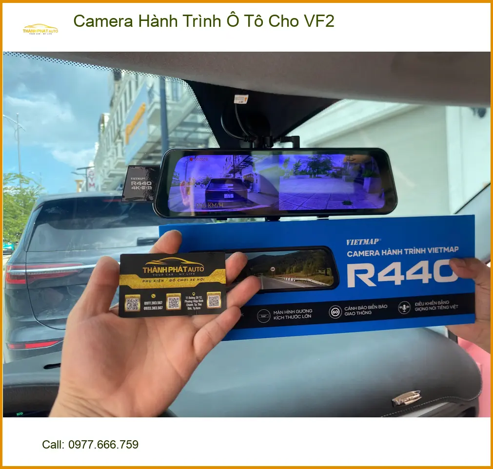 Dịch vụ Lắp Camera Hành Trình Ô Tô VinFast VF2 Quận 9 Uy tín Giá Tốt ảnh thực tế 4