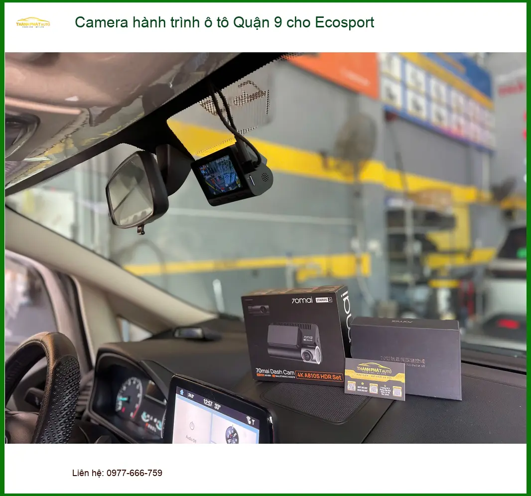 Bác Lâm lắp Camera hành trình ô tô cho Ecosport tại Quận 9 để an tâm hơn ảnh thực tế 3