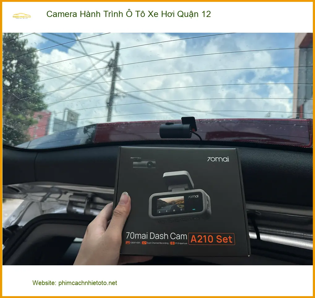 Chị Thảo lắp Camera Hành Trình Ô Tô Xe Hơi Suzuki XL7 Quận 12 an tâm di chuyển ảnh thực tế 2