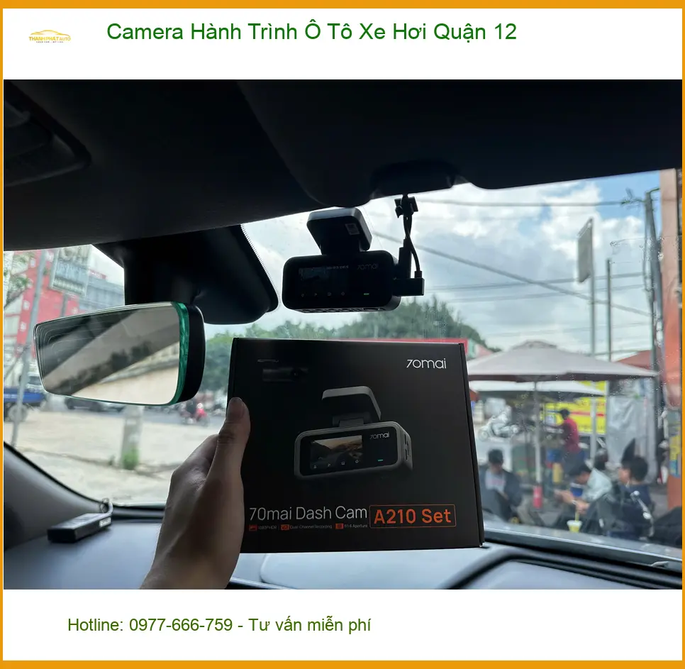 Chị Thảo lắp Camera Hành Trình Ô Tô Xe Hơi Suzuki XL7 Quận 12 an tâm di chuyển ảnh thực tế 3