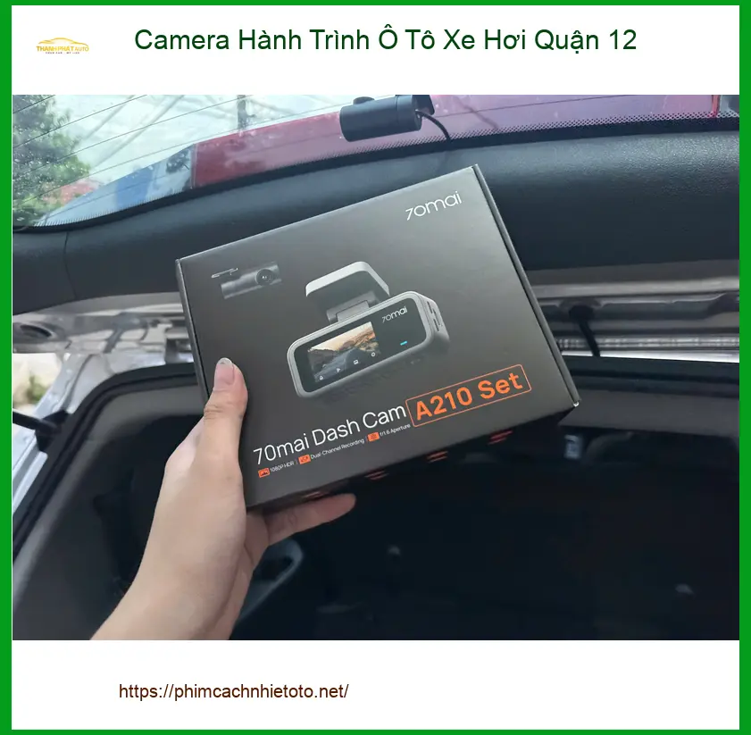 Chị Thảo lắp Camera Hành Trình Ô Tô Xe Hơi Suzuki XL7 Quận 12 an tâm di chuyển ảnh thực tế 4