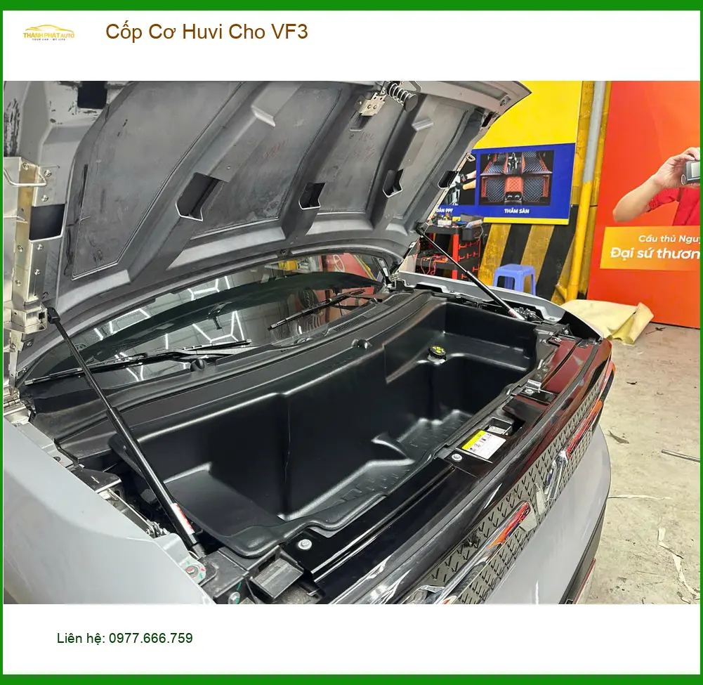 Anh Đăng lắp Cốp Cơ Huvi cho VF3 tại Quận 12 uy tín để mở cốp nhẹ nhàng ảnh thực tế 2