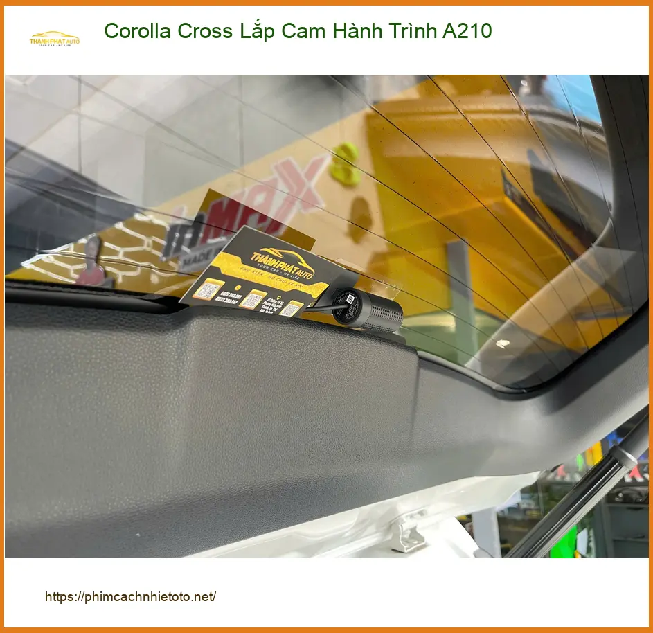 Chú Phát Corolla Cross Lắp Cam Hành Trình A210 Quận 9 đảm bảo an toàn ảnh thực tế 2