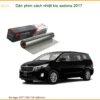 Dán phim cách nhiệt Kia Sedona 2017 - Nơi Gắn Phim Cách Nhiệt Uy Tín TPHCM