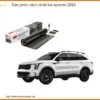 Dán Phim Cách Nhiệt Kia Sorento 2024 - Trung Tâm Thi Công Chính Hãng TPHCM