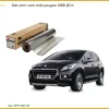 Dán Phim Cách Nhiệt Peugeot 3008 2014 - Trung Tâm Thi Công Chính Hãng TPHCM