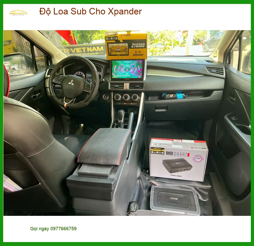 Anh Tấn độ Loa Sub cho Xpander tại Quận Thủ Đức để âm thanh sống động hơn