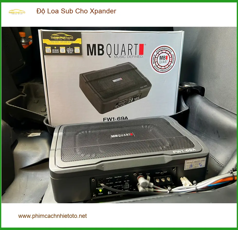 Anh Tấn độ Loa Sub cho Xpander tại Quận Thủ Đức để âm thanh sống động hơn ảnh thực tế 3