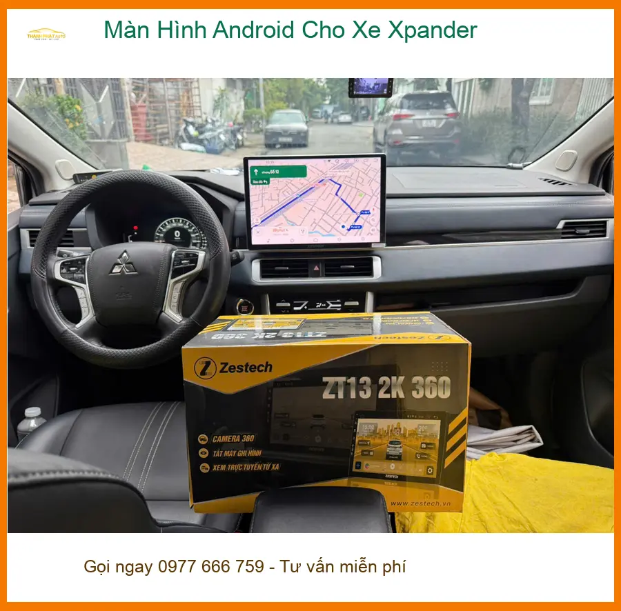 Anh Kiên nâng cấp màn hình Android cho Xpander tại Quận Thủ Đức giải trí đa nhiệm ảnh thực tế 3
