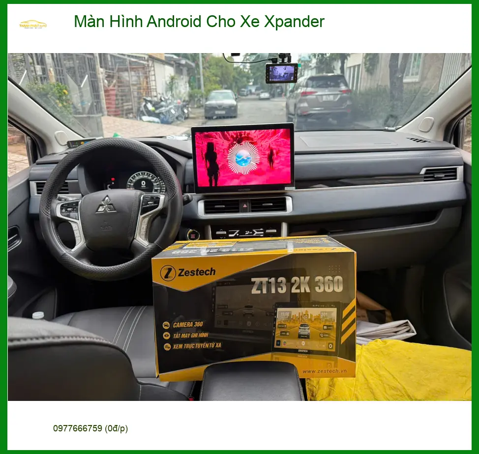 Anh Kiên nâng cấp màn hình Android cho Xpander tại Quận Thủ Đức giải trí đa nhiệm ảnh thực tế 4
