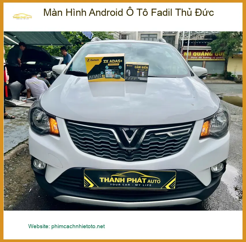 Anh Trường lắp Màn Hình Android Ô Tô cho Fadil tại Thủ Đức để tăng cường tiện ích giải trí ảnh thực tế 5