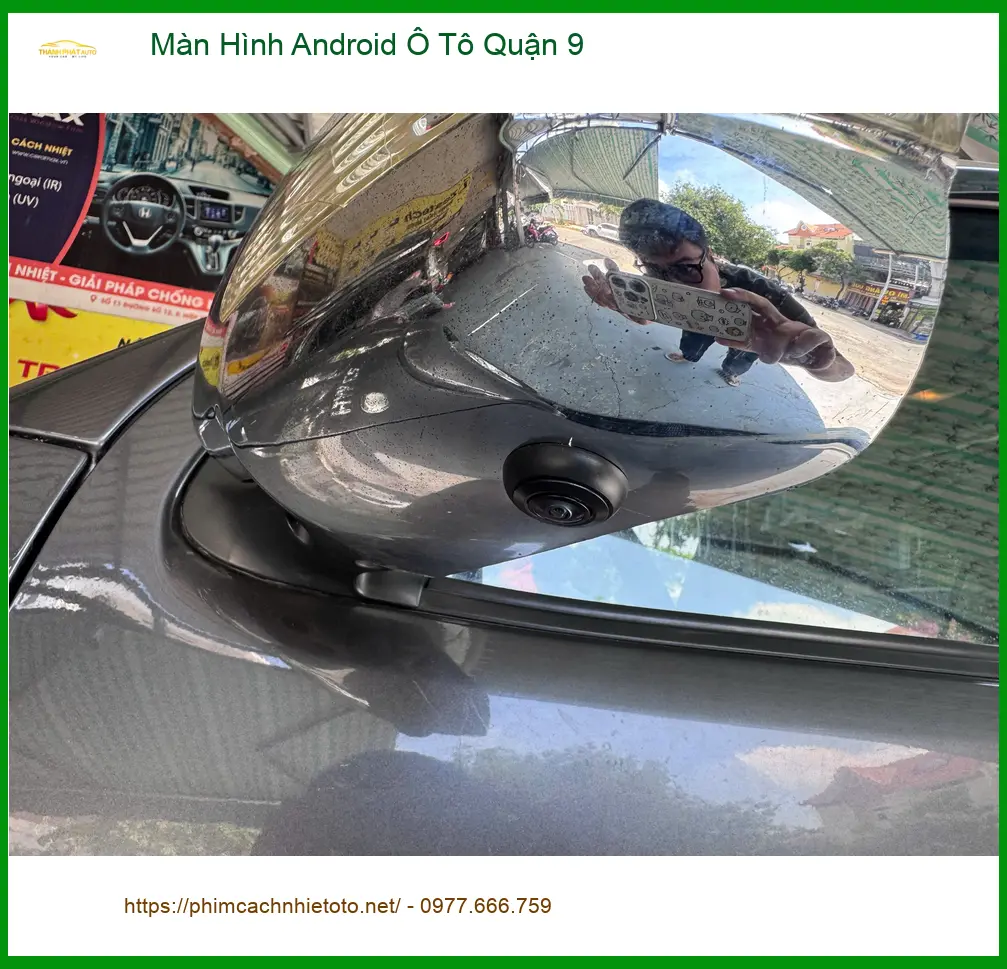 Chú Bình lắp Màn Hình Android Ô Tô cho Hyundai Kona tại Quận 9 để tiện đường đi làm ảnh thực tế 5
