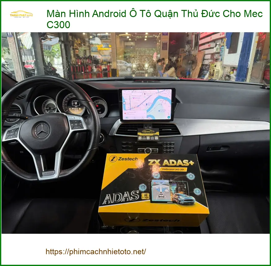 Địa chỉ Lắp Màn Hình Android Ô Tô Mec C300 tại Quận Thủ Đức uy tín ảnh thực tế 2