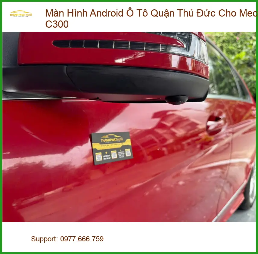 Địa chỉ Lắp Màn Hình Android Ô Tô Mec C300 tại Quận Thủ Đức uy tín ảnh thực tế 4