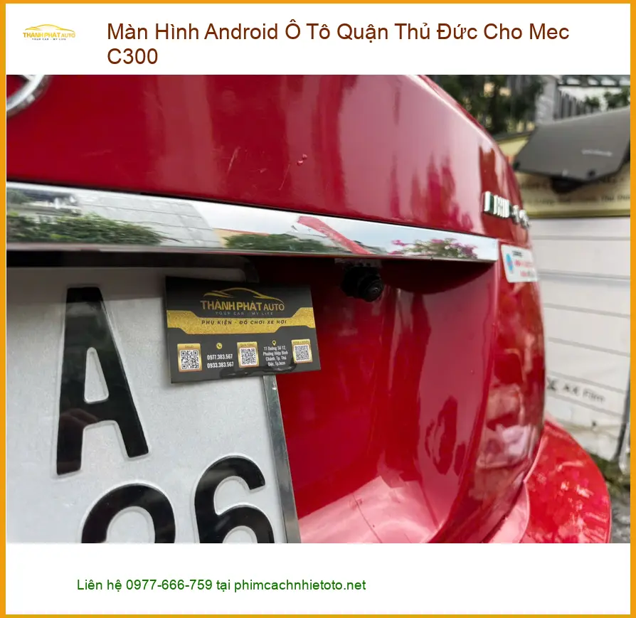 Địa chỉ Lắp Màn Hình Android Ô Tô Mec C300 tại Quận Thủ Đức uy tín ảnh thực tế 5