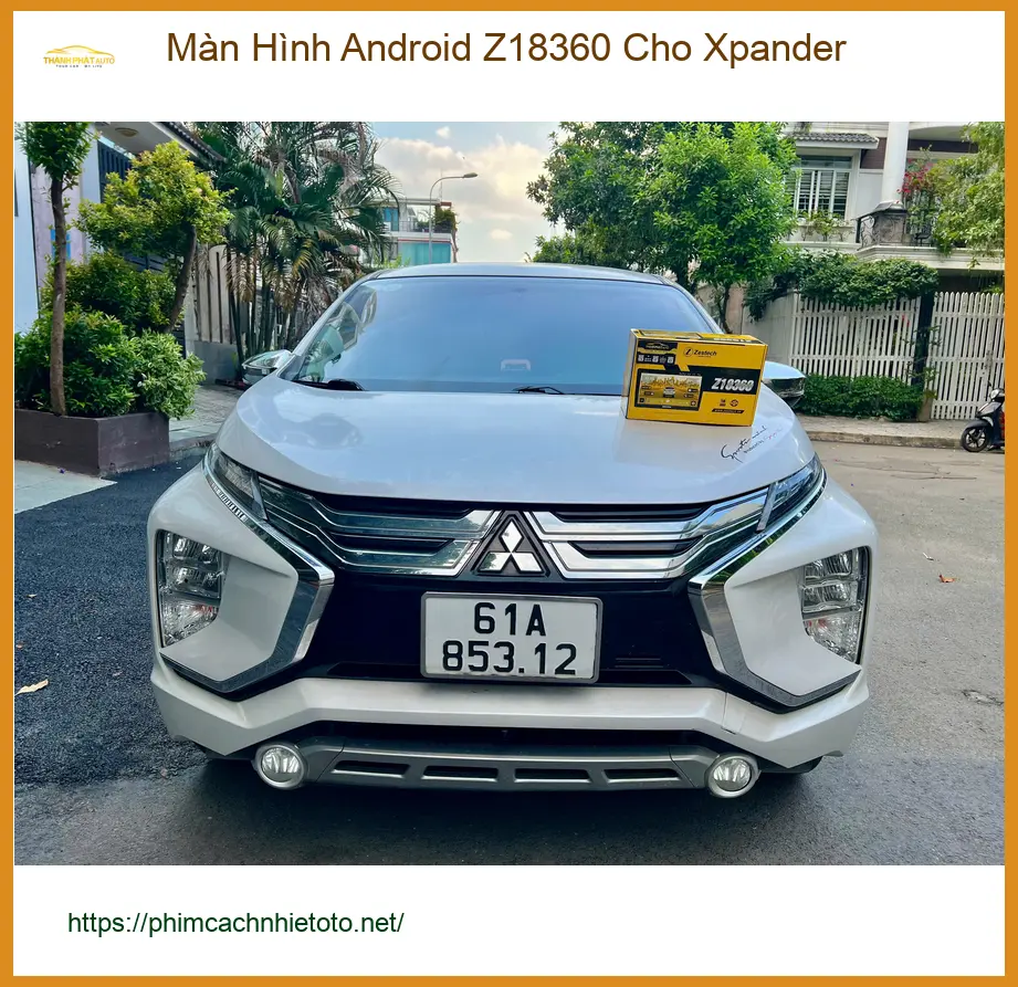 Anh Tùng lắp Màn Hình Android Z18360 cho Xpander tại Thủ Đức ảnh thực tế 2