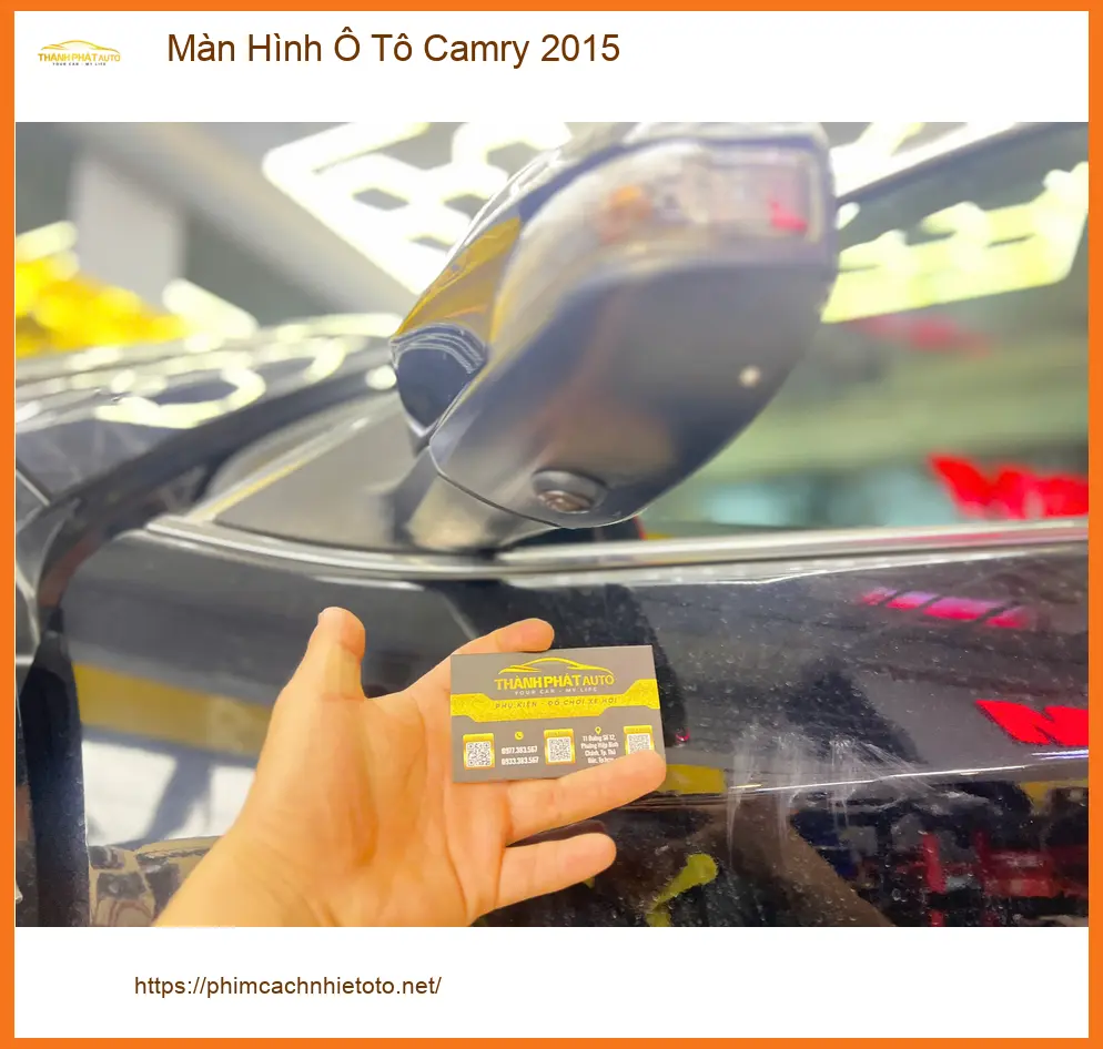 Anh Quang nâng cấp Màn Hình Ô Tô Camry 2015 tại Quận 9 cho xe tiện nghi hơn ảnh thực tế 4