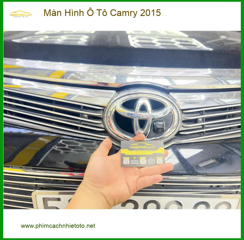 Anh Quang nâng cấp Màn Hình Ô Tô Camry 2015 tại Quận 9 cho xe tiện nghi hơn ảnh thực tế 5