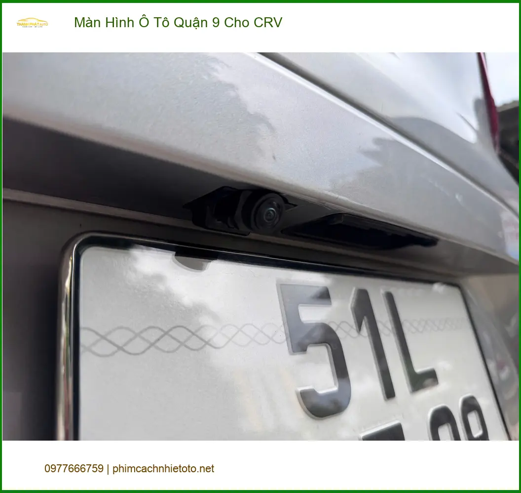 Chú Phước nâng cấp màn hình ô tô cho CRV tại Quận 9 vì màn zin cũ quá chậm