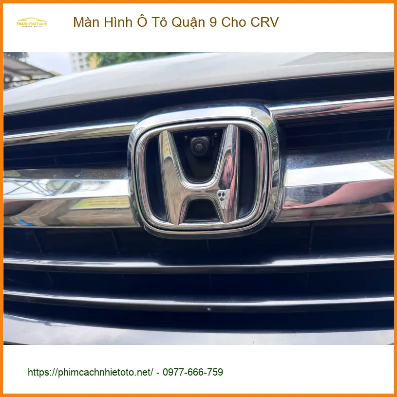 Chú Phước nâng cấp màn hình ô tô cho CRV tại Quận 9 vì màn zin cũ quá chậm ảnh thực tế 4