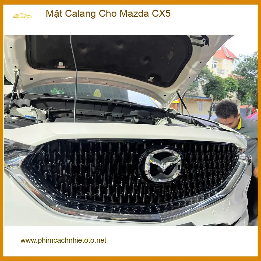 Anh Khang lắp Mặt Calang cho Mazda CX5 tại Quận Thủ Đức để nâng cấp diện mạo xe ảnh thực tế 2
