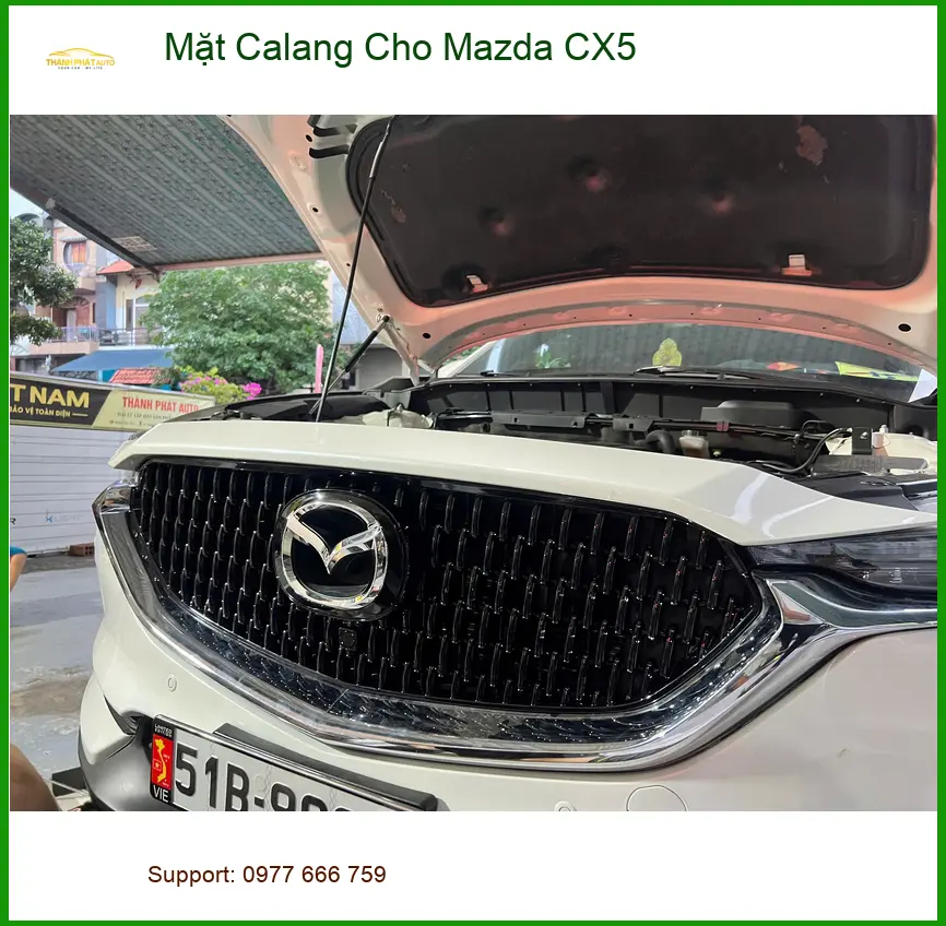 Anh Khang lắp Mặt Calang cho Mazda CX5 tại Quận Thủ Đức để nâng cấp diện mạo xe ảnh thực tế 3