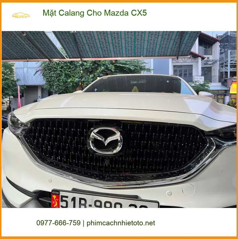 Anh Khang lắp Mặt Calang cho Mazda CX5 tại Quận Thủ Đức để nâng cấp diện mạo xe ảnh thực tế 4