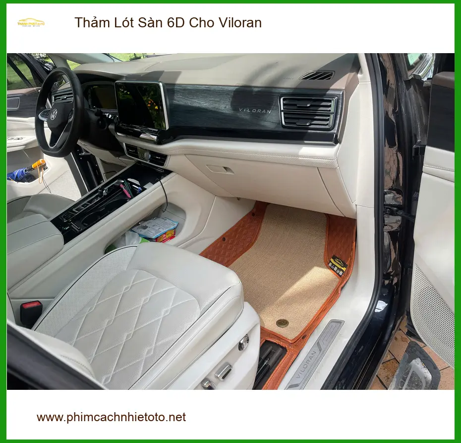 Anh Khải thay thảm lót sàn 6D cho Viloran tại Quận 9 vì thảm cũ đã sờn rách